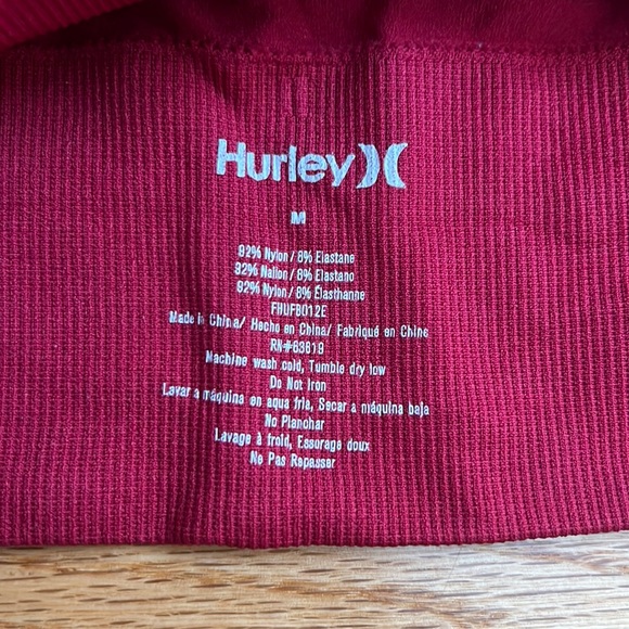 Pink Hurley medium support Sports Bra- NEW!!! - Picture 3 of 4